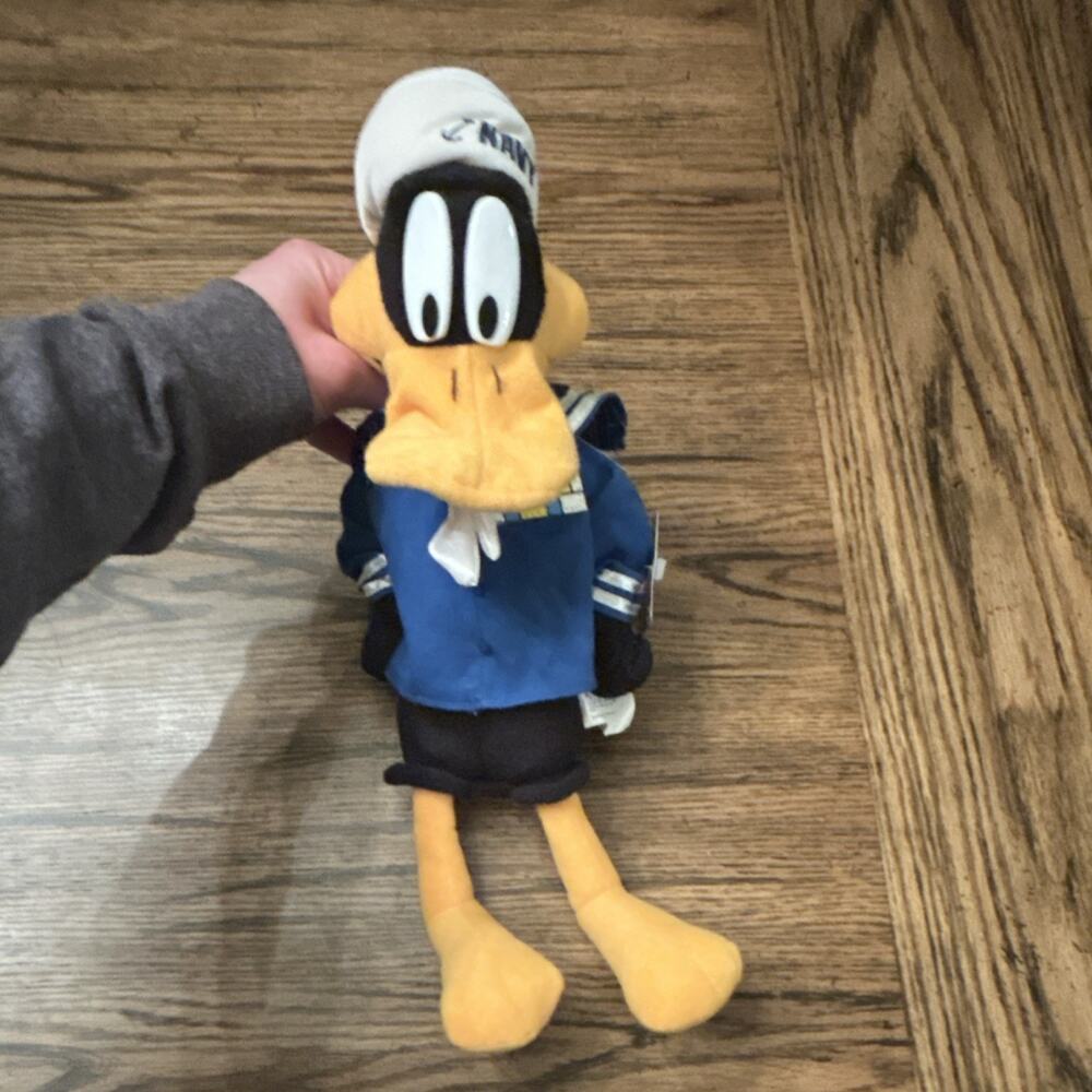 Vintage Nanco Looney Tunes Daffy Duck Medium Plush Stuffed Animal